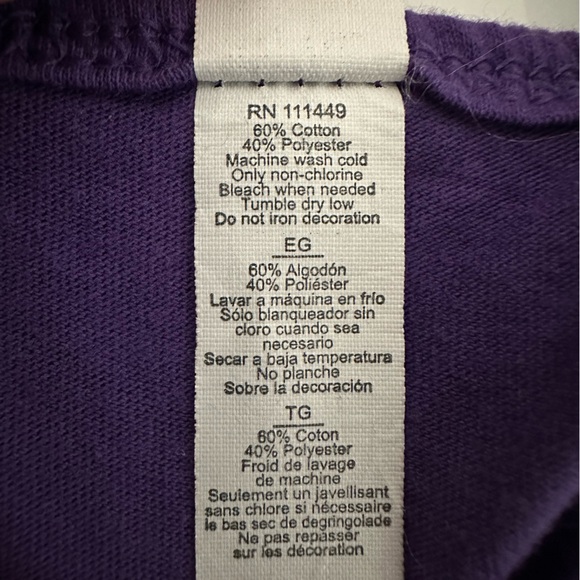 Purple Racerback Tank Top - Picture 3 of 3